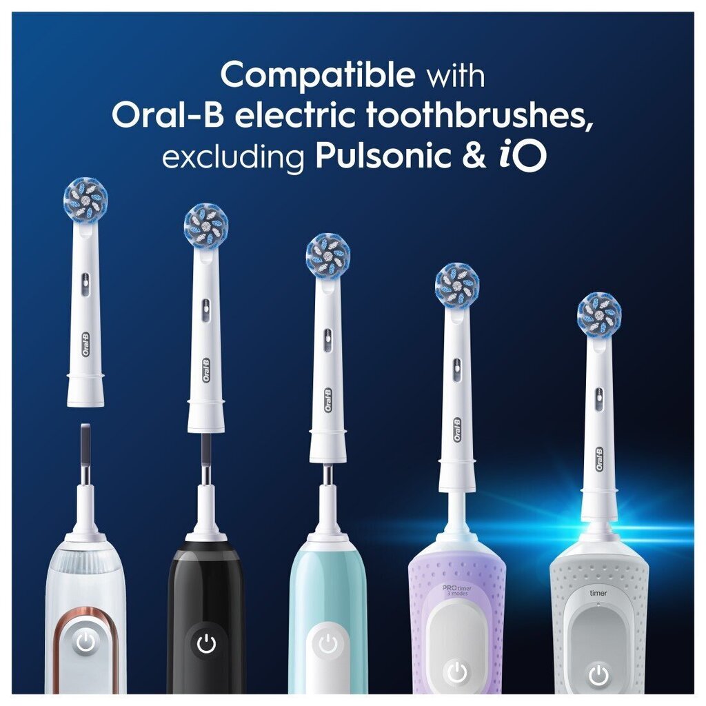 Oral-B EB60-8 Sensitive Clean Pro hind ja info | Elektriliste hambaharjade otsikud | hansapost.ee