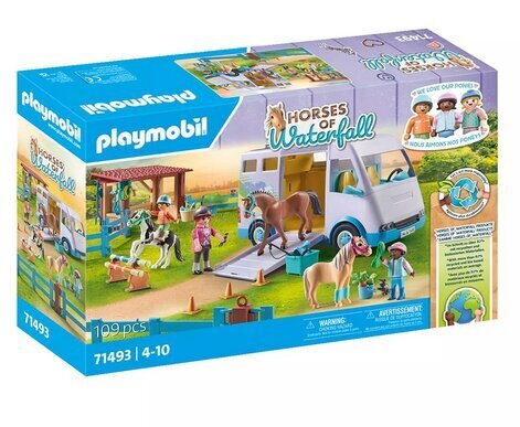 71493 Playmobil® Horses of Waterfall, ratsakool цена и информация | Klotsid ja konstruktorid | hansapost.ee