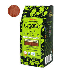 Taimne juuksevärv Radico Color Me Organic Light Reddish Blonde, 100 g hind ja info | Juuksevärvid | hansapost.ee