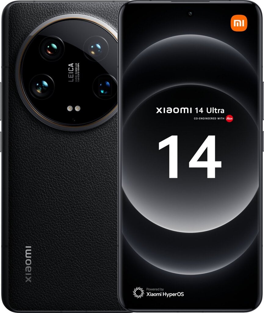 Xiaomi 14 Ultra 5G 16/512GB Black цена и информация | Telefonid | hansapost.ee