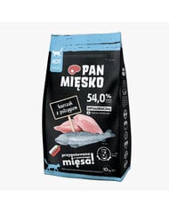 Сухой корм Pan Mięsko для кошек с курицей и форелью, 10 кг цена и информация | Сухой корм для кошек | hansapost.ee