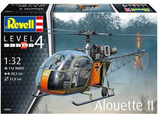 Revell - Aerospatiale Alouette II, 1/32, 03804 price and information | Klotsid ja konstruktorid | hansapost.ee