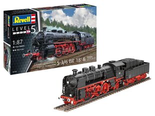 Revell - S3/6 BR18 express locomotive with tender, 1/87, 02168 price and information | Klotsid ja konstruktorid | hansapost.ee