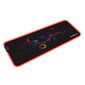 Hiirematt Huzaro Mousepad 2.0 XL RGB, must hind ja info | Arvutihiired | hansapost.ee