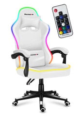 Mängutool Huzaro Force 4.4 RGB, valge цена и информация | Офисные кресла | hansapost.ee