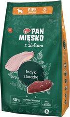 Pan Mięsko для собак средних пород с индейкой и уткой, 9 кг цена и информация | Сухой корм для собак | hansapost.ee