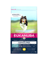 Eukanuba для собак крупных и особо крупных пород с птицей, 3 кг цена и информация | Сухой корм для собак | hansapost.ee