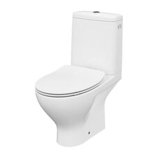 WC-pott kaanega Cersanit, 356×655 mm hind ja info | Cersanit Remondikaubad, sanitaartehnika ja kütteseadmed | hansapost.ee