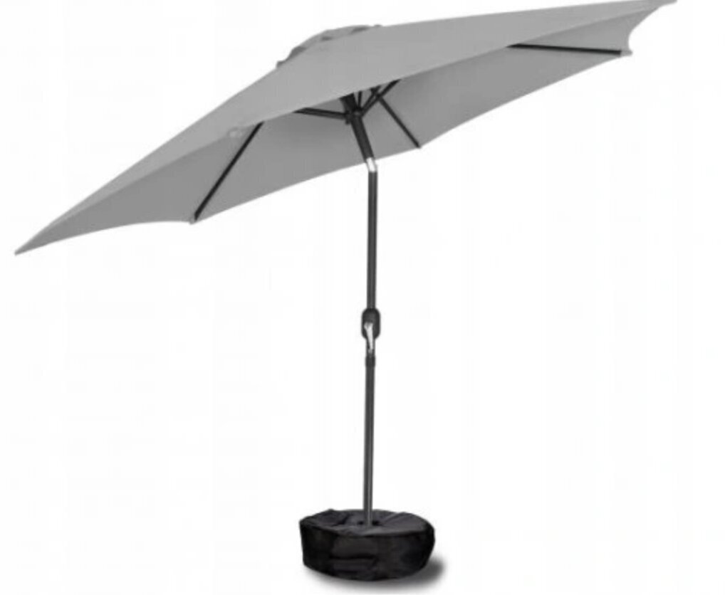 Päikesevarju alus Garden Line, must hind ja info | Päikesevarjud ja markiisid | hansapost.ee