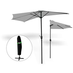 Зонт от солнца Garden Line, серый цена и информация | Зонты, маркизы, стойки | hansapost.ee