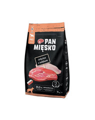 Pan Mięsko keskmise suurusega koertele kalkuni- ja vasikalihaga, 9kg hind ja info | Koerte kuivtoit ja krõbinad | hansapost.ee