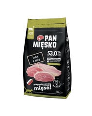 Pan Mięsko сухой корм для кошек с индейкой и гусятиной, 10 кг цена и информация | Сухой корм для кошек | hansapost.ee