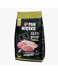 Pan Mięsko kuivtoit kassidele kalkuni- ja hanelihaga, 5 kg hind ja info | Kassi kuivtoit ja kassikrõbinad | hansapost.ee