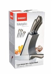 Набор ножей Banquet с подставкой, 6 предметов цена и информация | Ножи и аксессуары для них | hansapost.ee
