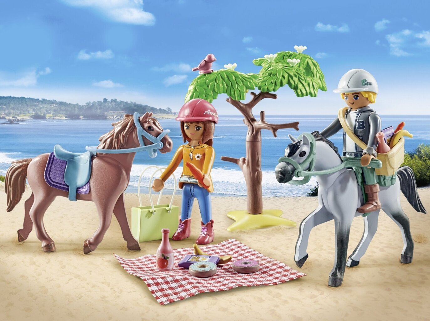 71470 PLAYMOBIL® Horses of Waterfall, ratsutamiskomplekt цена и информация | Klotsid ja konstruktorid | hansapost.ee