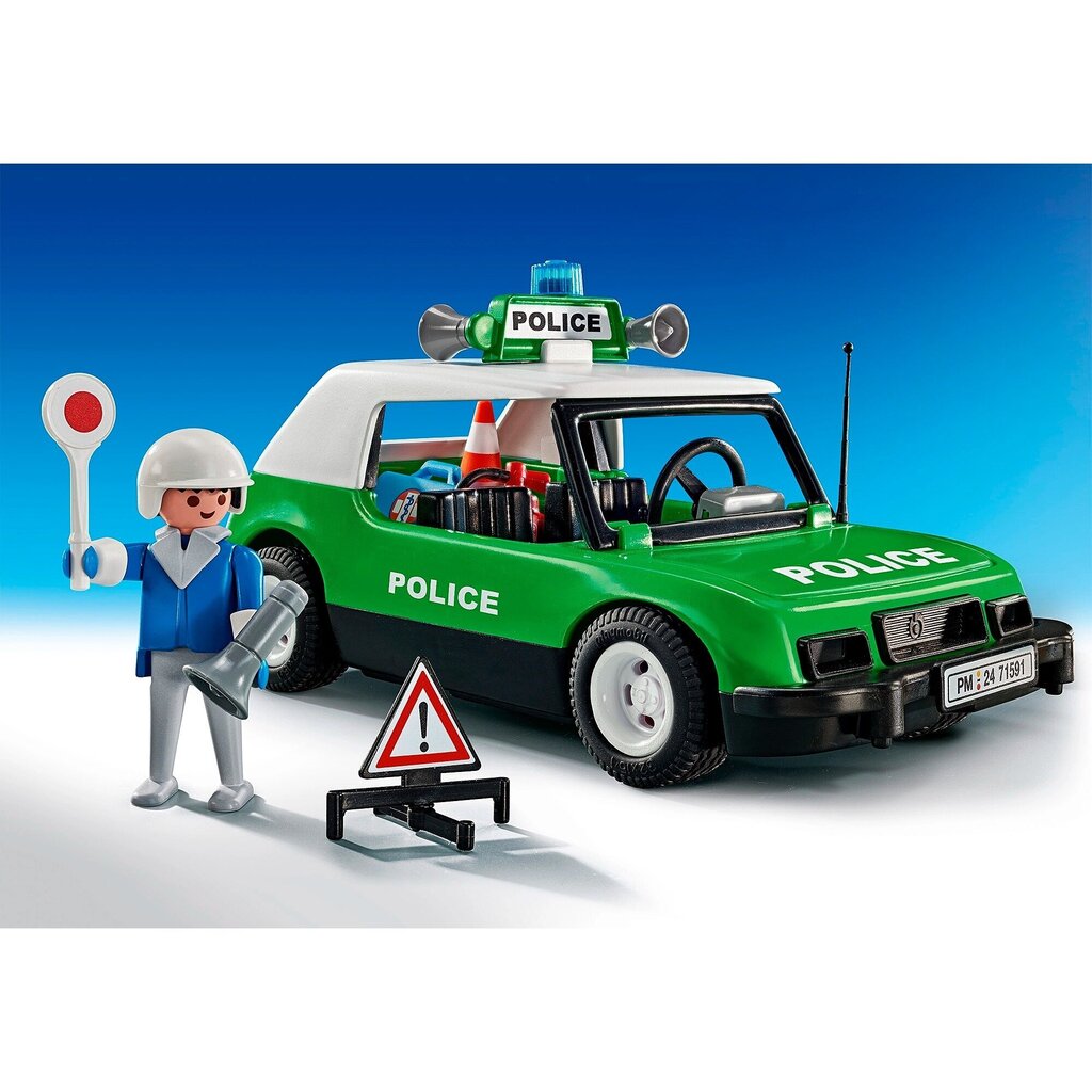 71591 PLAYMOBIL® 50, politseiauto hind ja info | Klotsid ja konstruktorid | hansapost.ee