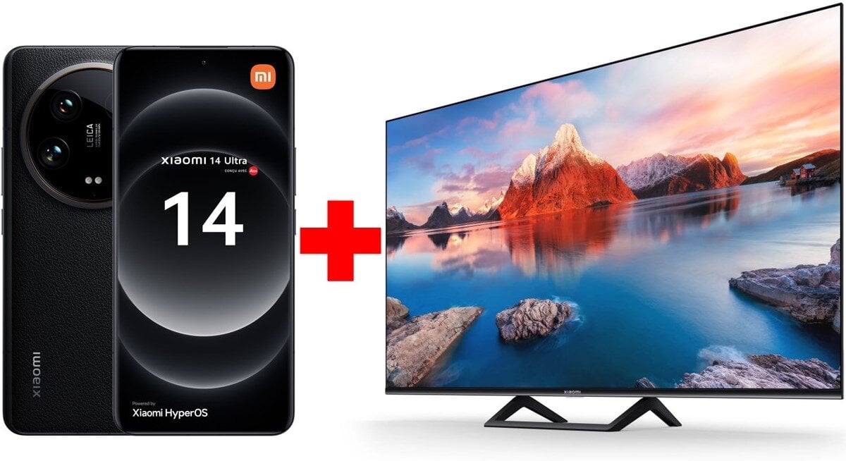 Xiaomi 14 Ultra 5G 16/512GB Black + Xiaomi TV A Pro 55 hind ja info | Telefonid | hansapost.ee