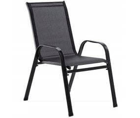 Комплект из 2-х садовых стульев, черный цена и информация |  Садовые стулья, кресла, пуфы | hansapost.ee