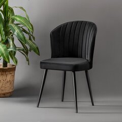 4-tooli komplekt Kalune Design Rubi, must hind ja info | Köögitoolid, söögitoolid | hansapost.ee