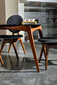 2-tooli komplekt Kalune Design Touch, hall/pruun цена и информация | Köögitoolid, söögitoolid | hansapost.ee