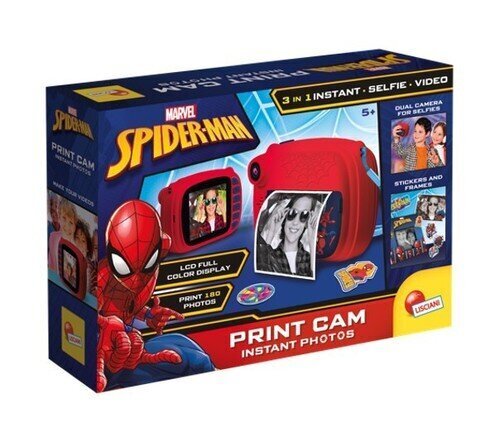 Laste kiirfotokaamera Lisciani Spiderman (Ämblikmees) hind ja info | Arendavad laste mänguasjad | hansapost.ee