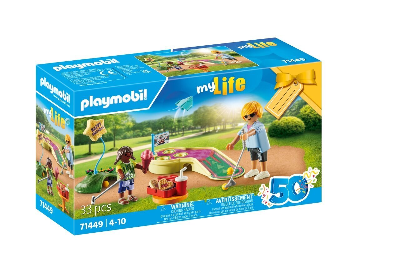 71449 PLAYMOBIL® myLife, minigolf hind ja info | Klotsid ja konstruktorid | hansapost.ee