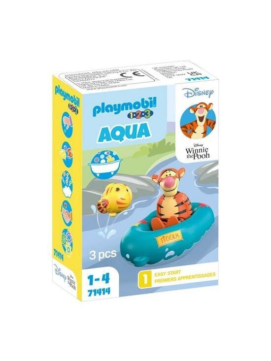 PLAYMOBIL® 1.2.3 Disney: Tigger's Rubber Boat Ride, veemänguasjad hind ja info | Klotsid ja konstruktorid | hansapost.ee