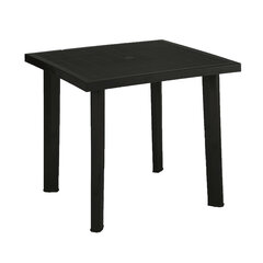 Laud Fiocco 80x75 cm, must price and information | Garden tables | hansapost.ee