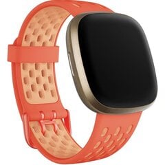 Fitbit Sport Band L Melon/Rose цена и информация | Аксессуары для смарт-часов и браслетов | hansapost.ee