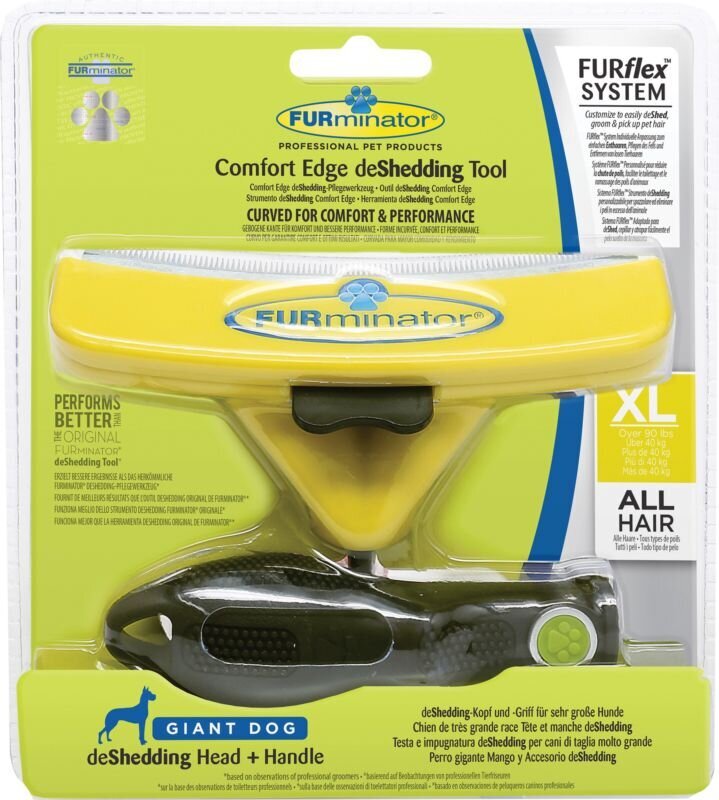 Furminaator Furflex koertele, Xl suurus hind ja info | Hooldus/grooming | hansapost.ee