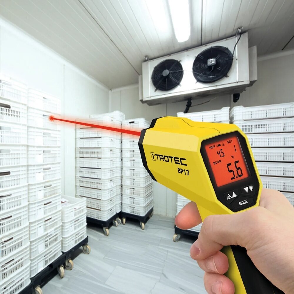 Infrapuna termomeeter Trotec BP17 цена и информация | Käsitööriistad | hansapost.ee
