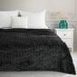 Eurocurtains voodikate, 130x160 cm, must цена и информация | Pleedid, voodikatted ja päevatekid | hansapost.ee