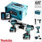 Akutrelli komplekt Makita DLX2145TJ 18V hind ja info | Akutrellid, puurid ja kruvikeerajad | hansapost.ee