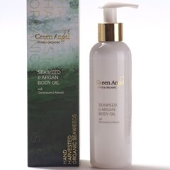 Argaaniaõli kehale GREEN ANGEL SEAWEED, 200 ml hind ja info | Dušigeelid, õlid | hansapost.ee