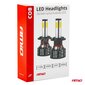 LED esitule pirnid 2tk Amio H1 02842, ventilaatoriga hind ja info | Autopirnid | hansapost.ee