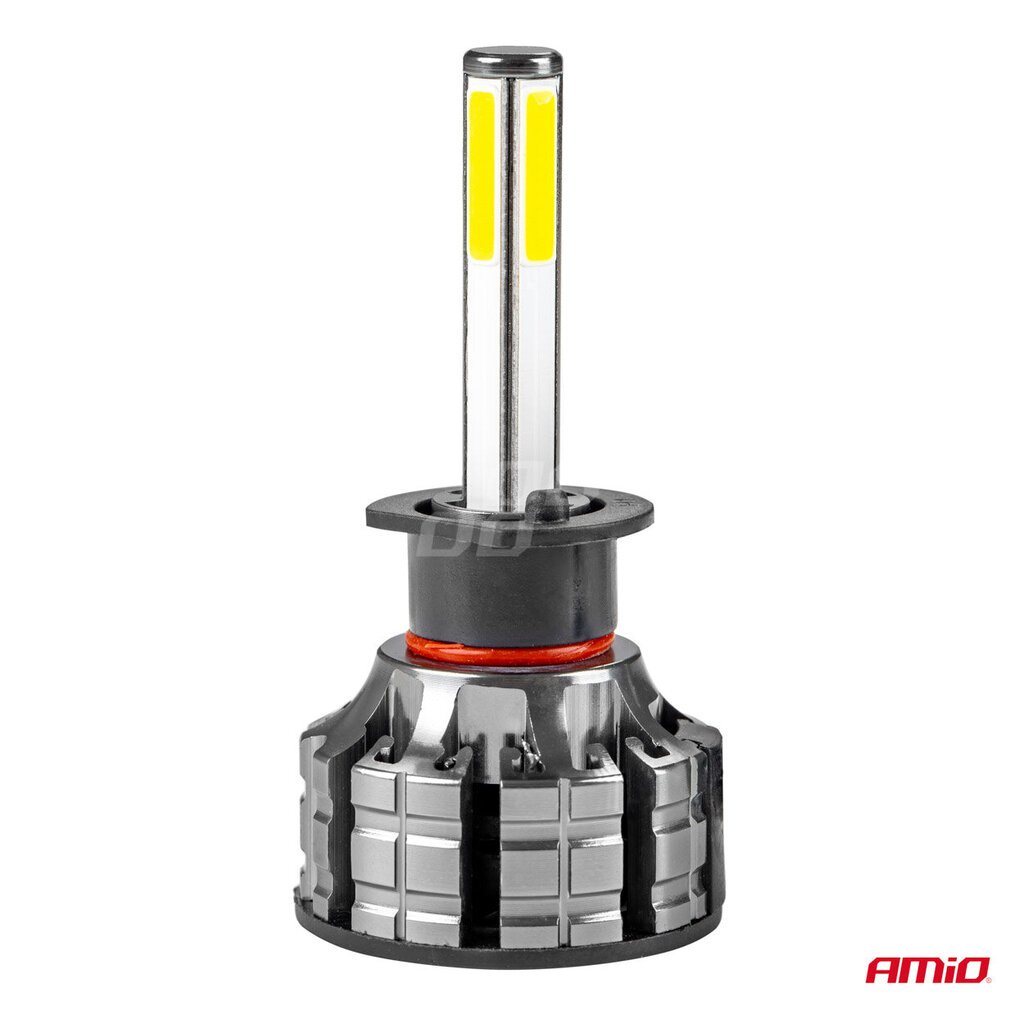 LED esitule pirnid 2tk Amio H1 02842, ventilaatoriga hind ja info | Autopirnid | hansapost.ee