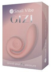 Vibraator Snail Vibe Gizi, roosa цена и информация | Вибраторы | hansapost.ee