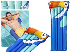 Täispuhutav ujumismadrats Toukan Blue 183 x 76 cm Bestway 44021 hind ja info | Täispuhutavad madratsid ja mööbel | hansapost.ee