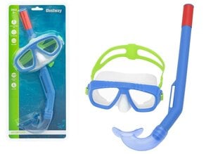 Синяя маска для подводного плавания Bestway 24018 цена и информация | Маски для дайвинга | hansapost.ee