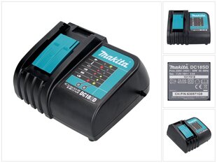 Зарядное устройство Makita DC 18 SD, 18 В цена и информация | Дрели и шуруповёрты | hansapost.ee