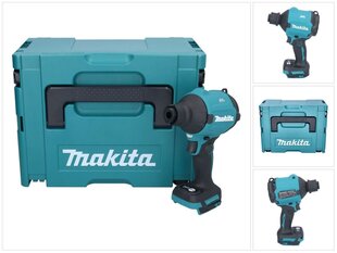 Аккумуляторный дуватель Makita DAS 180 ZJ, 18 V, без аккумулятора, без зарядного устройства цена и информация | Воздуходувки | hansapost.ee