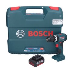 Bosch GSB 18V-45 Professional akulööktrell 18 V 45 Nm + 1x 4,0 Ah aku + L korpus - ilma laadijata hind ja info | Akutrellid, puurid ja kruvikeerajad | hansapost.ee