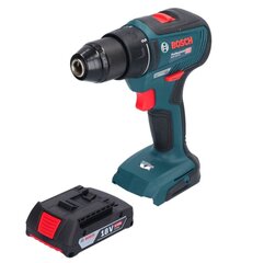 Bosch GSR 18V-55 Professional akutrell/keeraja 18 V 55 Nm + 1x aku 2,0 Ah - ilma laadijata hind ja info | Akutrellid, puurid ja kruvikeerajad | hansapost.ee