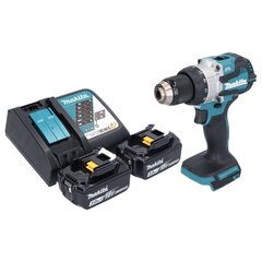 Makita DHP 489 RF akulööktrell 18 V 73 Nm + 2x akut 3,0 Ah + laadija hind ja info | Akutrellid, puurid ja kruvikeerajad | hansapost.ee