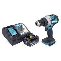 Аккумуляторная ударная дрель Makita 18 v с аккумулятором цена и информация | Дрели и шуруповёрты | hansapost.ee