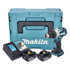 Makita DHP 489 RTJ akulööktrell 18 V 73 Nm + 2x akut 5,0 Ah + laadija + Makpac цена и информация | Дрели и шуруповёрты | hansapost.ee