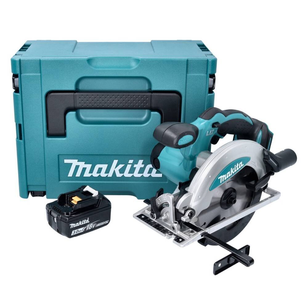 Makita DSS 610 F1J aku käsiketassaag 18 V 165 mm + 1x aku 3,0 Ah + Makpac - ilma laadijata hind ja info | Elektrilised saed, ketassaed ja tarvikud | hansapost.ee