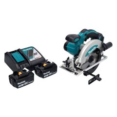 Makita DSS 610 RF aku käsitsi ketassaag 18 V 165 mm + 2x akut 3,0 Ah + laadija hind ja info | Elektrilised saed, ketassaed ja tarvikud | hansapost.ee