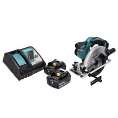 Makita DSS 611 RF aku käsitsi ketassaag 18 V 165 mm + 2x akut 3,0 Ah + laadija цена и информация | Пилы, циркулярные станки | hansapost.ee