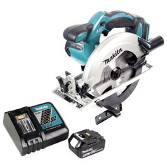 Makita DSS 611 RG1 aku käsiketassaag 18 V 165 mm + 1x aku 6,0 Ah + laadija hind ja info | Elektrilised saed, ketassaed ja tarvikud | hansapost.ee